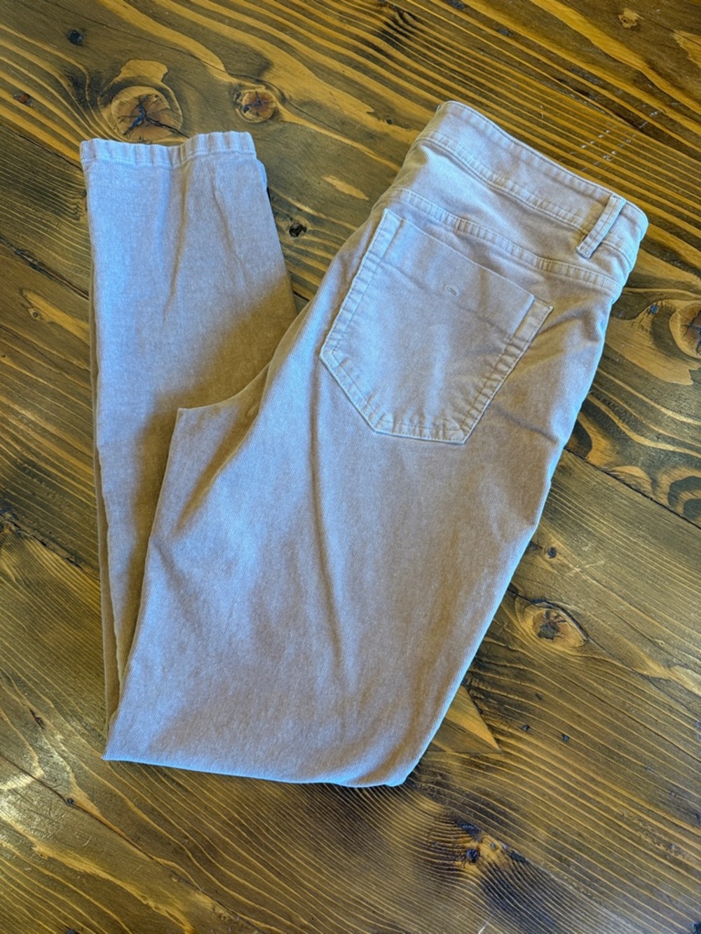 J Jill Authentic Fit Corduroy Pants, Size 8, Tan